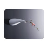 さくらんぼの花 マグネット (横)