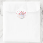 さくらんぼの花 ラウンドシール (バッグ)