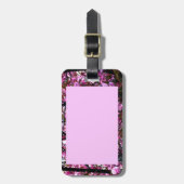 さくらんぼの花 ラゲッジタグ (正面縦)