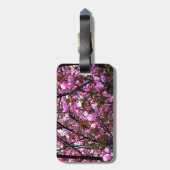 さくらんぼの花 ラゲッジタグ (裏面縦)