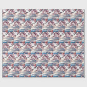 さくらんぼの花 ラッピングペーパー (フラット)