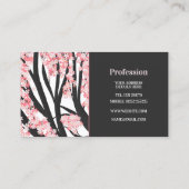 さくらんぼの花 名刺 (裏面)