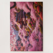 さくらんぼの花 – 息をのむような景色 ジグソーパズル (縦)