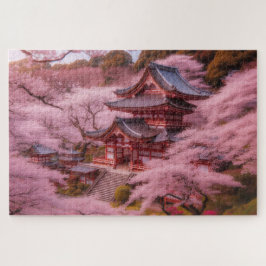 さくらんぼの花 – 息をのむような景色 ジグソーパズル