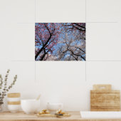 さくらんぼの花：日本 ポスター (キッチン)