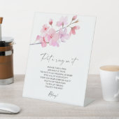 さくらんぼの花 – 春itゲームにリングを置く 台座サイン (インサイチュ)