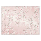 さくらんぼの花 杏の花 古風な花 テーブルクロス (正面(横))