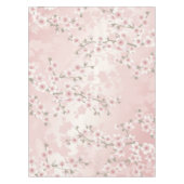 さくらんぼの花 杏の花 古風な花 テーブルクロス (正面)
