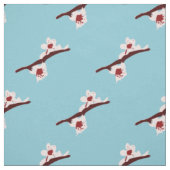 さくらんぼの花、桜、ピンクの花のパターン ファブリック (見本)