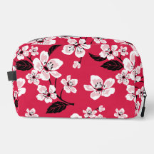 さくらんぼの花 – 赤の桜パターン