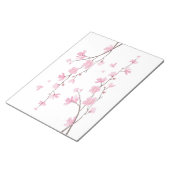 さくらんぼの花 – 透明な背景 ノートパッド (アングル)