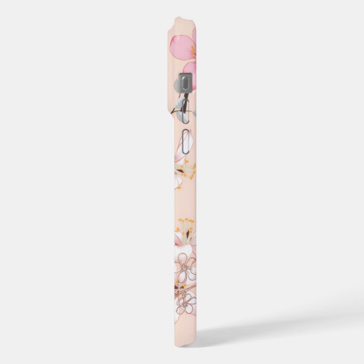 さくらんぼの花 iPhoneケース (左側面)