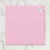 さくらんぼの赤ん坊の女の子カトリックの洗礼 フェイバータグ (裏面)