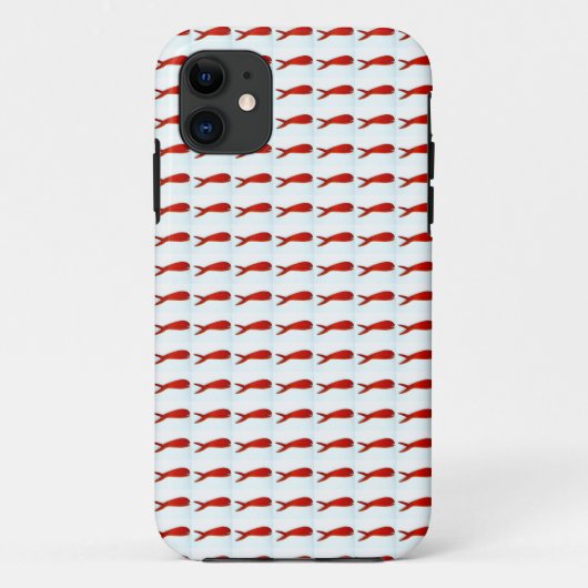 さくらんぼの赤魚 Case-Mate iPhoneケース (裏面)