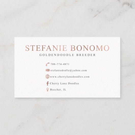 さくらんぼの車線の落書き 名刺 (裏面)