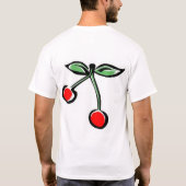 さくらんぼのTシャツ Tシャツ (裏面)