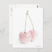 さくらんぼはがき ポストカード (正面/裏面)