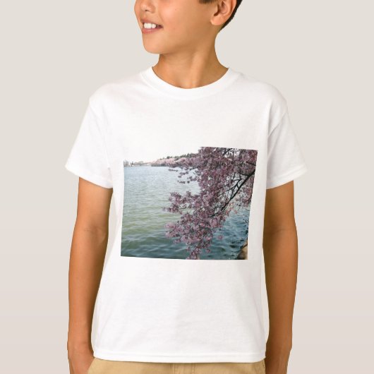 さくらんぼはワシントンDCで咲く Tシャツ (正面)