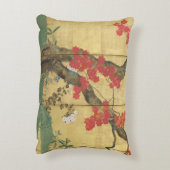 さくらんぼもみじの鳳逸屏風 アクセントクッション (裏面(縦))