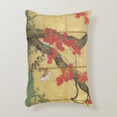 さくらんぼもみじの鳳逸屏風 アクセントクッション (正面(垂直))