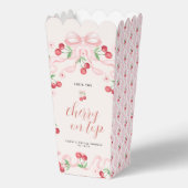 さくらんぼを上 |ブライダルシャワー フェイバーボックス (正面)