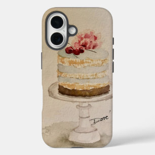 さくらんぼを上 iPhone 16ケース