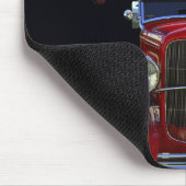 「さくらんぼアンティーク自動車」 マウスパッド (コーナー)