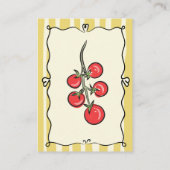 さくらんぼイタリアントマトおむつラッフル エンクロージャーカード (裏面)