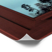 さくらんぼウッド写真ウインドウマウンテンビュー2 / 3 ポスター (角)