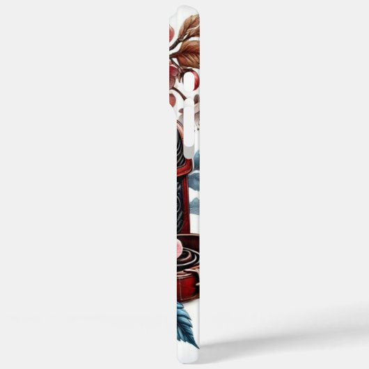 さくらんぼエレガントの花の創造 Case-Mate iPhoneケース (裏面 / 左)