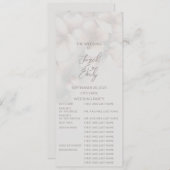 さくらんぼエレガントフラップス結婚式 プログラム | フル (正面/裏面)