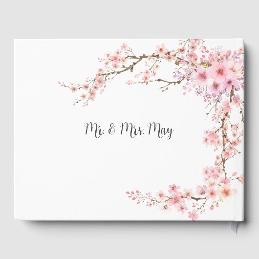 さくらんぼエレガントブロッサムゲストブック ゲストブック (裏面)