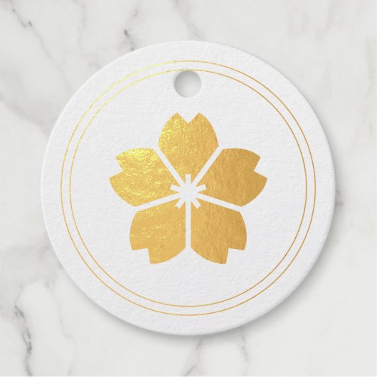 さくらんぼエレガントブロッサムサンキュー フェイバータグ (正面)