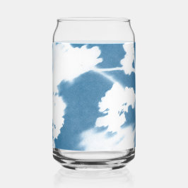 さくらんぼエレガントブロッサムシアノタイプの結婚式の招待 ガラス缶