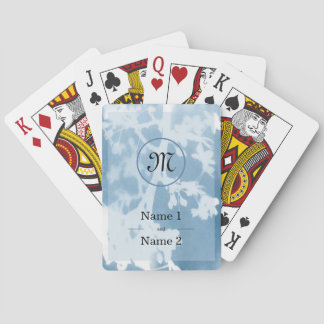 さくらんぼエレガントブロッサムシアノタイプの結婚式の招待 トランプ