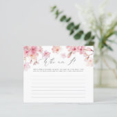 さくらんぼエレガントブロッサム私は誰ブライダルシャワーゲーム (スタンド正面)