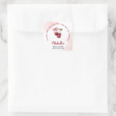 さくらんぼオントップサンキューサマーブライダルシャワー スクエアシール (バッグ)