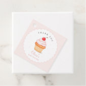 さくらんぼオントップベビーシャワー フェイバータグ (インサイチュ)