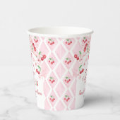 さくらんぼオントップベビーシャワー 紙コップ (右)