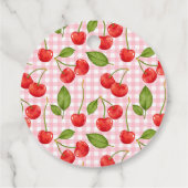 さくらんぼオントップメッセージカード フェイバータグ (裏面)