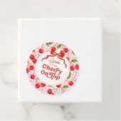 さくらんぼオントップメッセージカード フェイバータグ (インサイチュ)