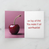 さくらんぼオン上全大事な行事カード サンキューカード (内部)