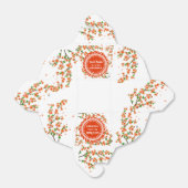 さくらんぼカスタム結婚式の引き出物ギフトボックス フェイバーボックス (折り畳みなし)