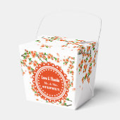 さくらんぼカスタム結婚式の引き出物ギフトボックス フェイバーボックス (正面サイド)