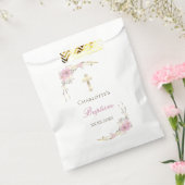 さくらんぼカソリックの女の子バプテスマ フェイバーバッグ (封をした状態)