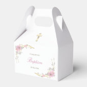 さくらんぼカソリック赤ちゃんバプテスマ フェイバーボックス (正面サイド)