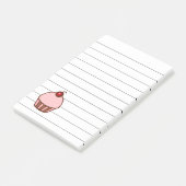 さくらんぼカップケーキキッチンポストItノートギフト ポストイット (アングル)