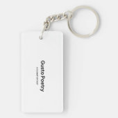 さくらんぼガスト詩 キーホルダー (裏面)