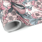 さくらんぼガーデンラッピング紙 ラッピングペーパー (ロールコーナー)