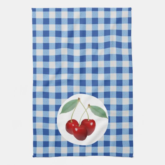 さくらんぼキッチンタオル キッチンタオル (縦)